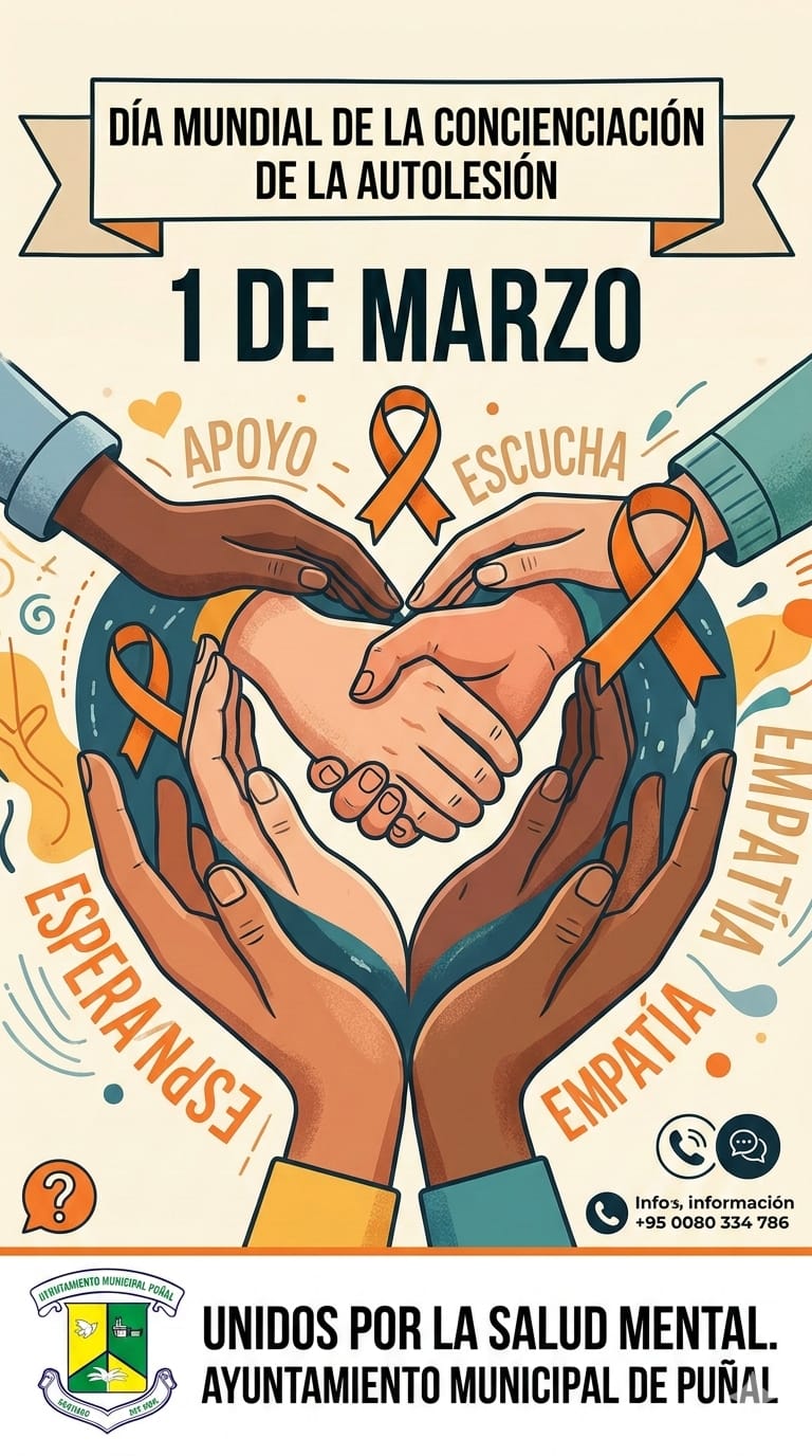 01 MARZO, DÍA MUNDIAL DE LA CONCIENCIA SOBRE LA AUTOLESIÓN