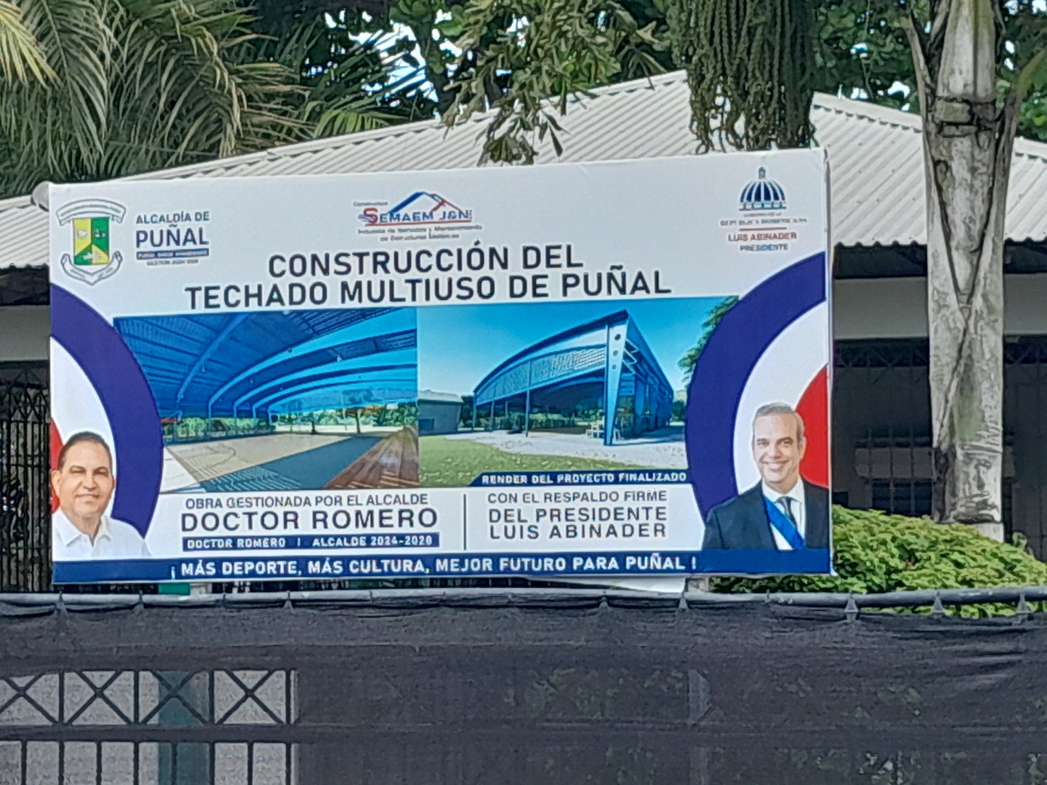 10 ABRIL, INICIAN LOS TRABAJOS DEL TECHADO CANCHA CLUB LOURDES